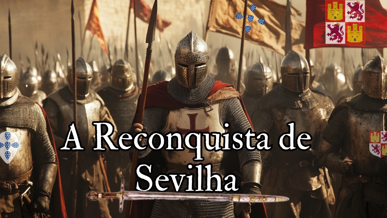 Os CAVALEIROS PORTUGUESES no cerco de SEVILHA de 1248