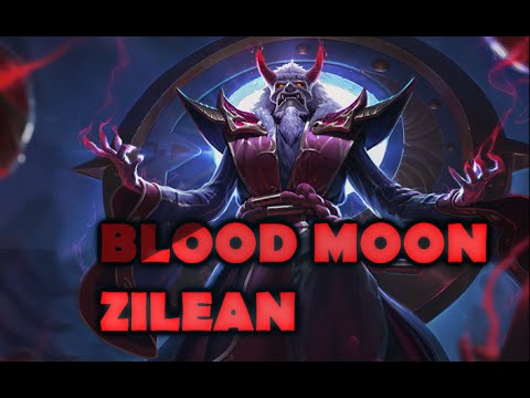 Blood Moon Zilean Skin Spotlight Gameplay - League of Legends (LoL new skin)