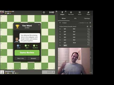 Un sacco di partite di scacchi blitz online da 3 minuti