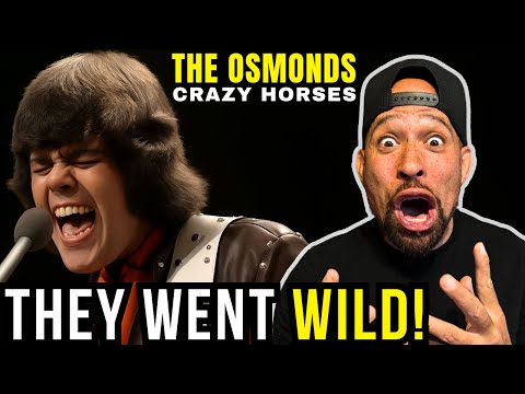 Rapper FIRST time REACTION to The Osmonds - Crazy Horses! Oh Snap,, they FLIPPED the script...