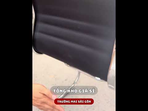 Ghế Văn Phòng Chân Quỳ Nhún Da Lưng Trung - GQ7