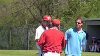 preview picture of video 'Jake's Home Run on Senior Day April 2010'