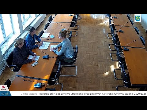 UG Mszana - otwarcie ofert dot. zimowe utrzymanie dróg gminnych na terenie Gminy w sezonie 2020/2021
