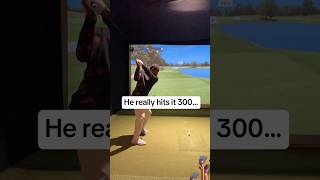 Met up with D1 Golf, man hit it 300 with ease🔥
