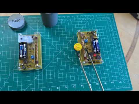 Testing the Geiger Counters with Na-22 Source