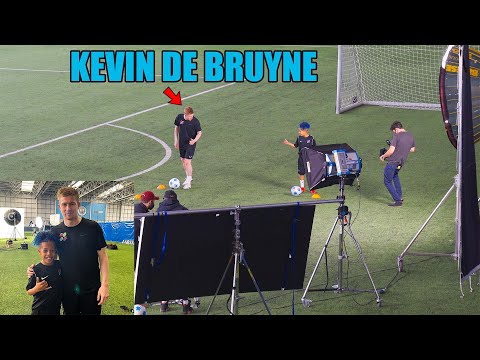HEZE GRIMWADE PLAYS FOOTBALL WITH KEVIN DE BRUYNE!!!