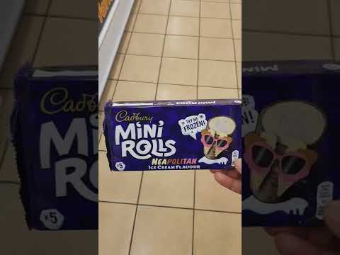 Cadbury ice cream flavour rolls