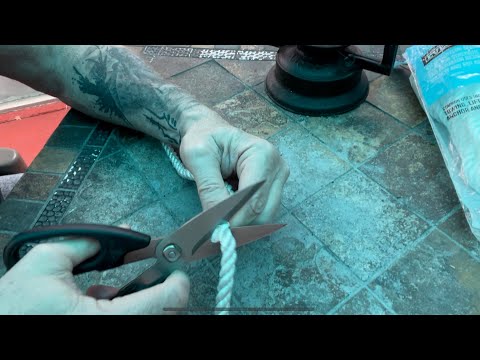 How to Cut and Seal Nylon Rope / Stop Rope Fray