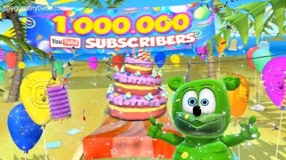 One Million Subscribers!! The Official Gummibär Channel! Time To Party!