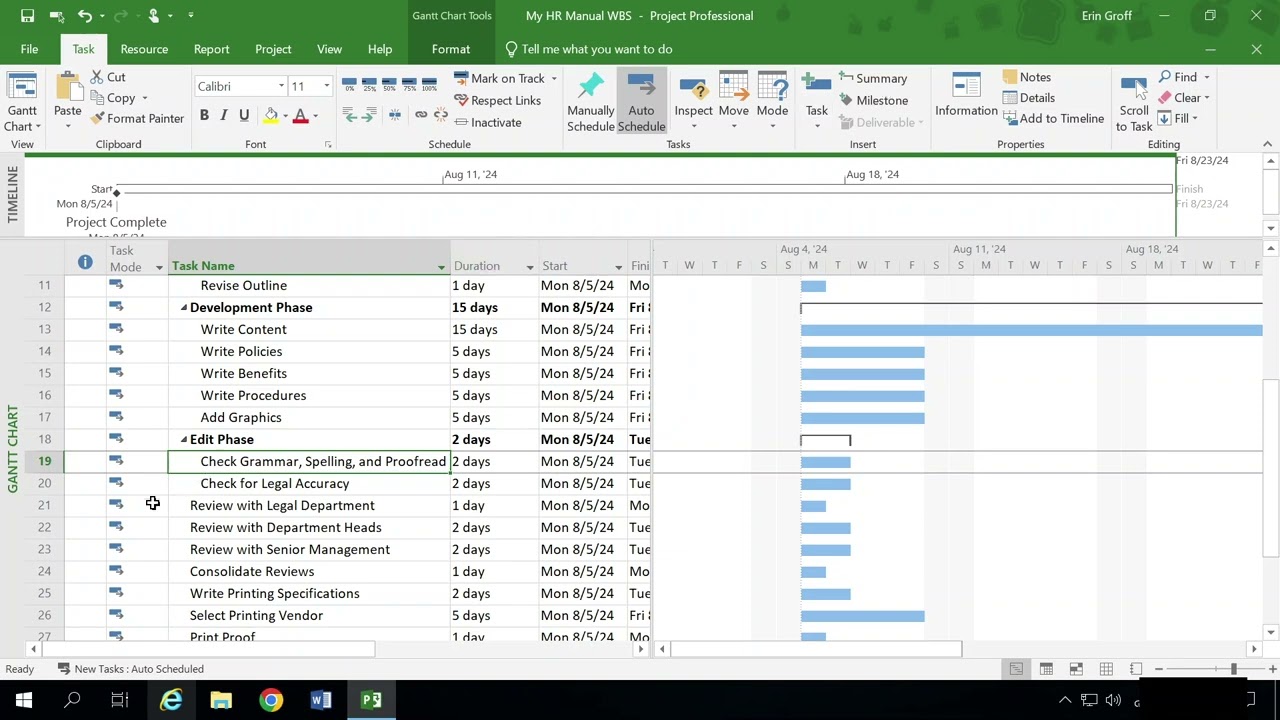 Project Activity 4-1