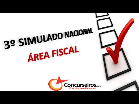 3º Simulado Nacional - Área Fiscal