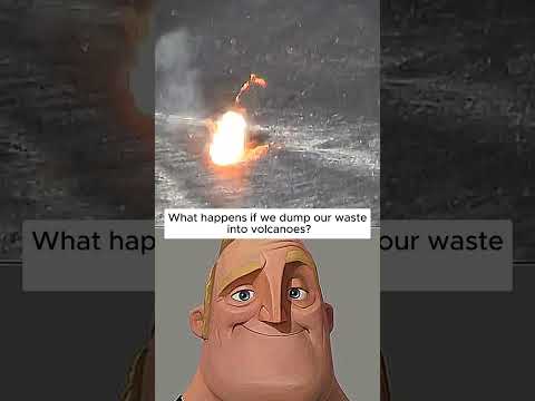 Why Don’t We Dump Waste Into Volcanoes? 🌋😱