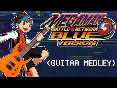 Megaman Battle Network 3 - Guitar Medley (Epilepsy Warning)