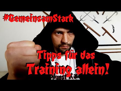 #GemeinsamStark - Tipps für das Training alleine!