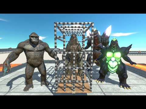 King Kong Save The Godzilla - Animal Revolt Battle Simulator