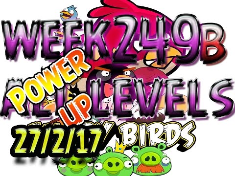 Angry Birds Friends Tournament All Levels week 249-B POWER-UP walkthrough