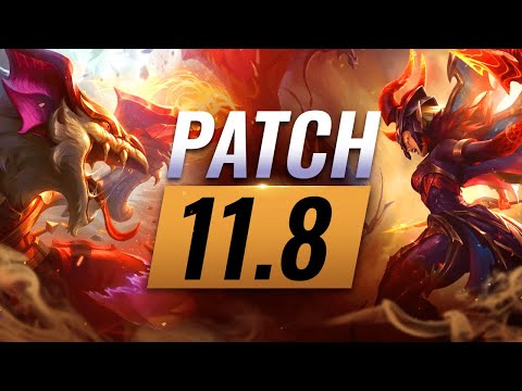 BEST Champions TIER List – League of Legends Patch 11.8