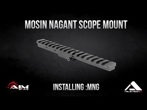 AIM Sports Inc. Tutorial Mosin Nagant Scope Mount (MNG)