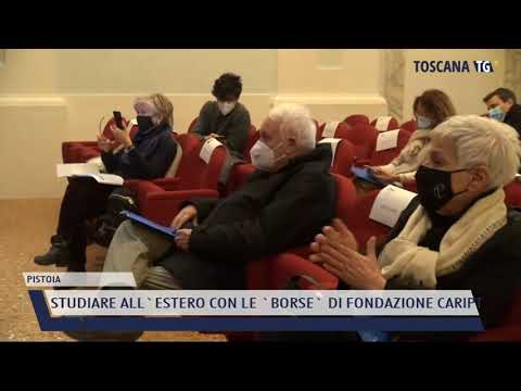 2021-04-19 PISTOIA - STUDIARE ALL'ESTERO CON LE 'BORSE' DI FONDAZIONE CARIPT