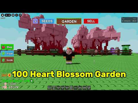 HEART BLOSSOM IS NOT BAD | Grow a Garden
