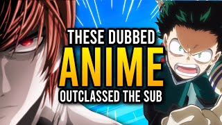 Top 10 Of The Best Dubbed Anime