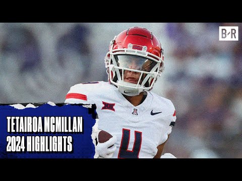 The Next Elite WR in the NFL? | Tetairoa McMillan 2024 Arizona Highlights