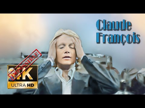 Claude Francois AI 4K Colorized Enhanced - Je t'embrasse (1973)