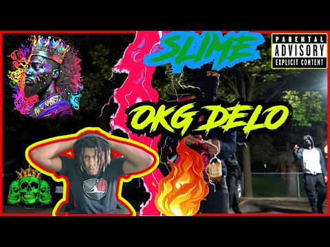the beat fire OKG DELO - Slime (Official Music Video) Reaction