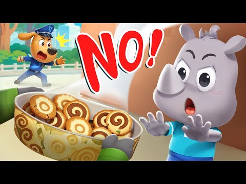 Don't Eat Food From Strangers | Safety Tips | Kids Cartoon | Sheriff Labrador