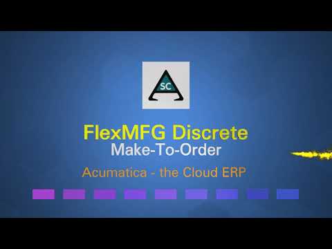 FlexMFG Discrete Make-to-Order