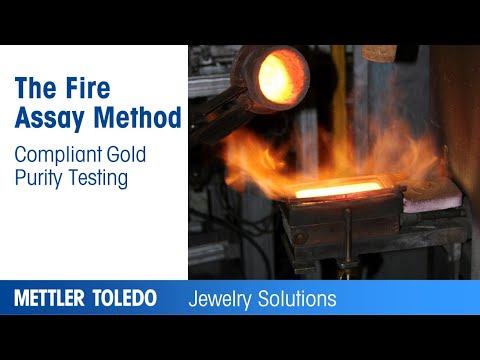 Fire Assay Method for Gold Purity Testing