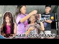 UMIYAK SI ALTHEA 🥲 HAIR LOSS PRANK (gone wrong)