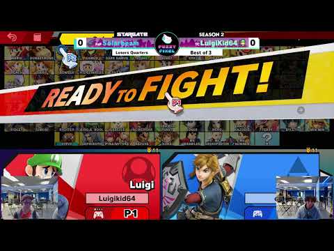 Luigikid64 (Luigi) vs Solar (Link) -  Losers Quarter-Final  - Stargate #26