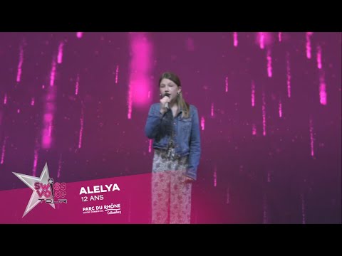 Alelya 12 ans - Swiss Voice Tour 2022, Parc du Rhône Collombey