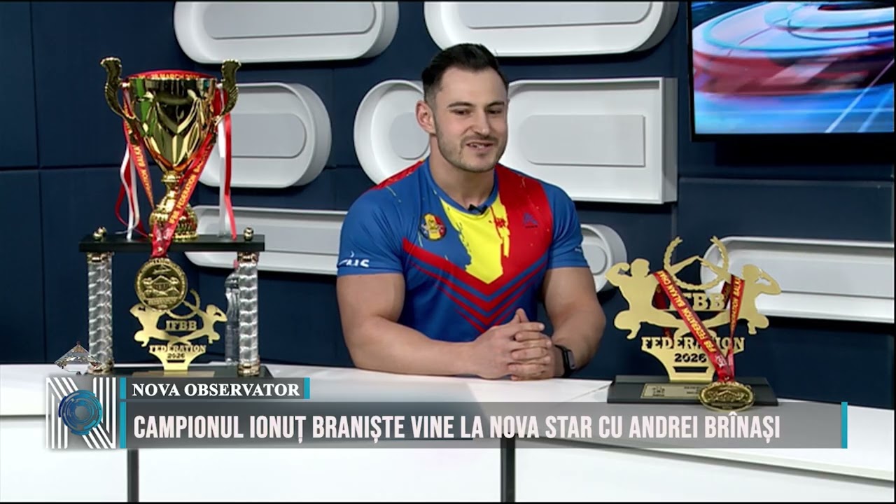 Campionul Ionuț Braniște vine la Nova Star cu Andrei Brînași