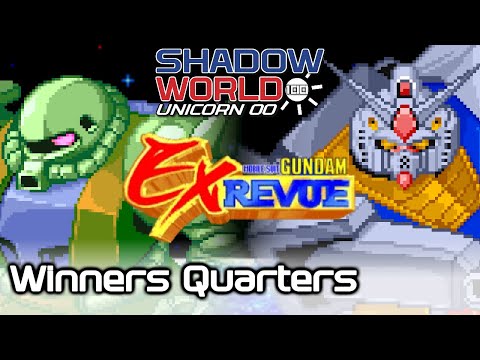 Cursetyl (Zaku) vs floogon (Gundam) - Gundam EX Revue Winners Quarters - Shadow World 100