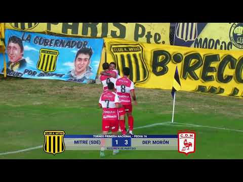 Mitre 1-3 Deportivo Morón. Fecha 16. Primera Nacional