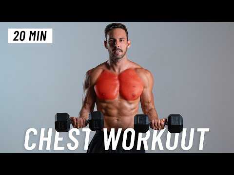 20 Minute Chest Workout at Home