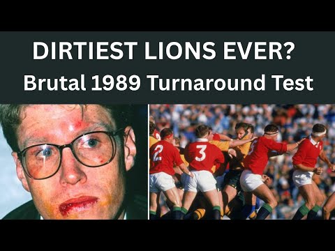 Dirtiest Lions Ever? The Brutal 1989 Turnaround Test #BritishAndIrishLions