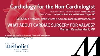 Download Lagu What About Cardiac Surgery for Valves (Mahesh Ramchandani, MD) Thumbnail