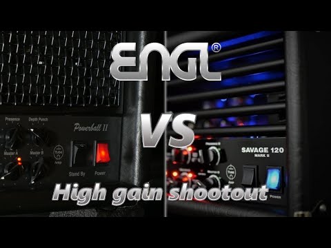 ENGL Powerball II vs ENGL Savage 120 MKII - Metal
