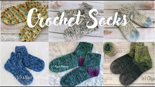 Olga Poltava Crochet Socks Deep Dive, How to Make Adjustments for Perfect Fit