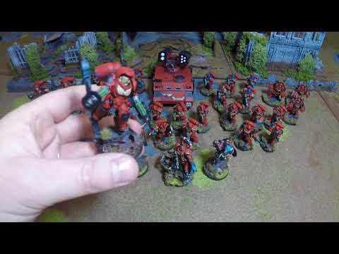 40k 8th Blood angels list building and tactics