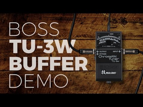 BOSS TU-3W - Buffer Demo