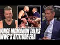 Vince McMahon Talks His Relationship With Brock Lesnar & Stone Cold |  Pat McAfee Show