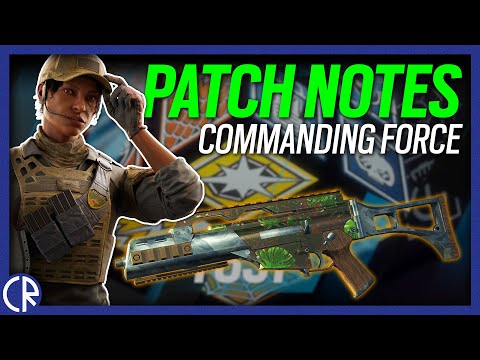 Patch Notes - Operation Commanding Force - 6News - Rainbow Six Siege