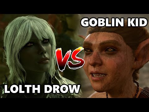 Lolth-Sworn Drow VS Goblin Kid