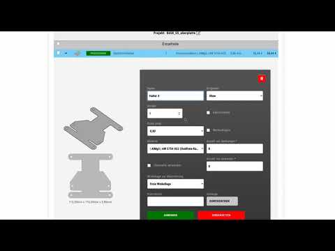 Photoncut - next level sheet metal - So funktioniert unser Shop für die Bestellung von Laserteilen!