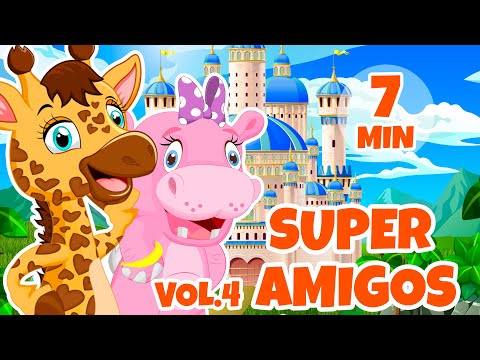 Super Amigos Vol. 4 - Giramille 7 min | Desenho Animado Musical