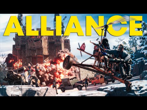 Raiding A CLAN Alliance - Rust